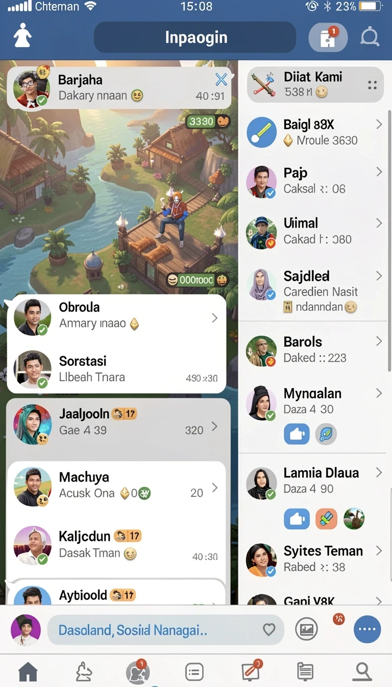 Tampilan utama aplikasi 62idn Terbaru 2026: Download APK dan Review yang intuitif dan efisien.