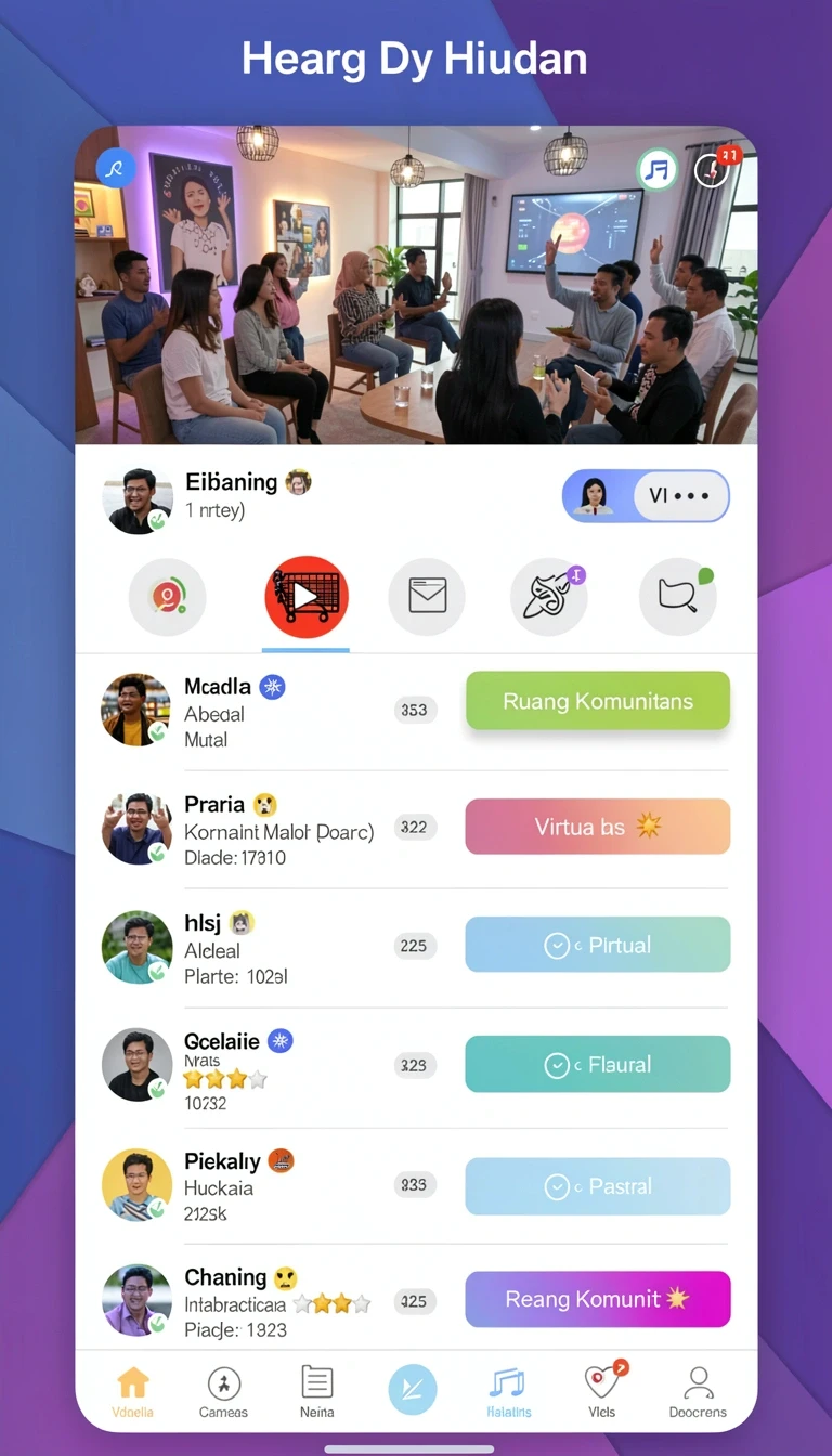 Tampilan utama aplikasi Aplikasi pintutogel Terbaru: Review dan Link Download yang intuitif dan efisien.
