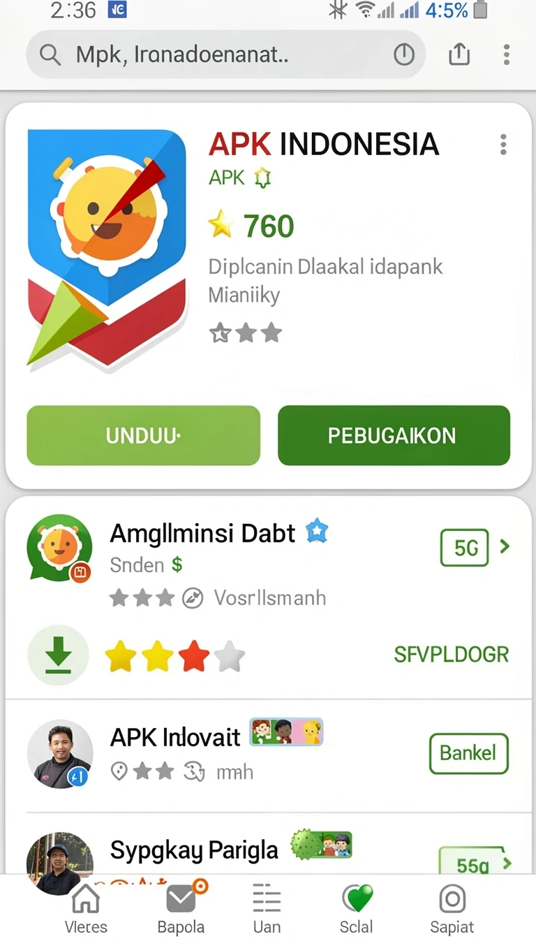 Tampilan utama aplikasi Aplikasi okjkt Resmi: Download dan Instalasi yang intuitif dan efisien.