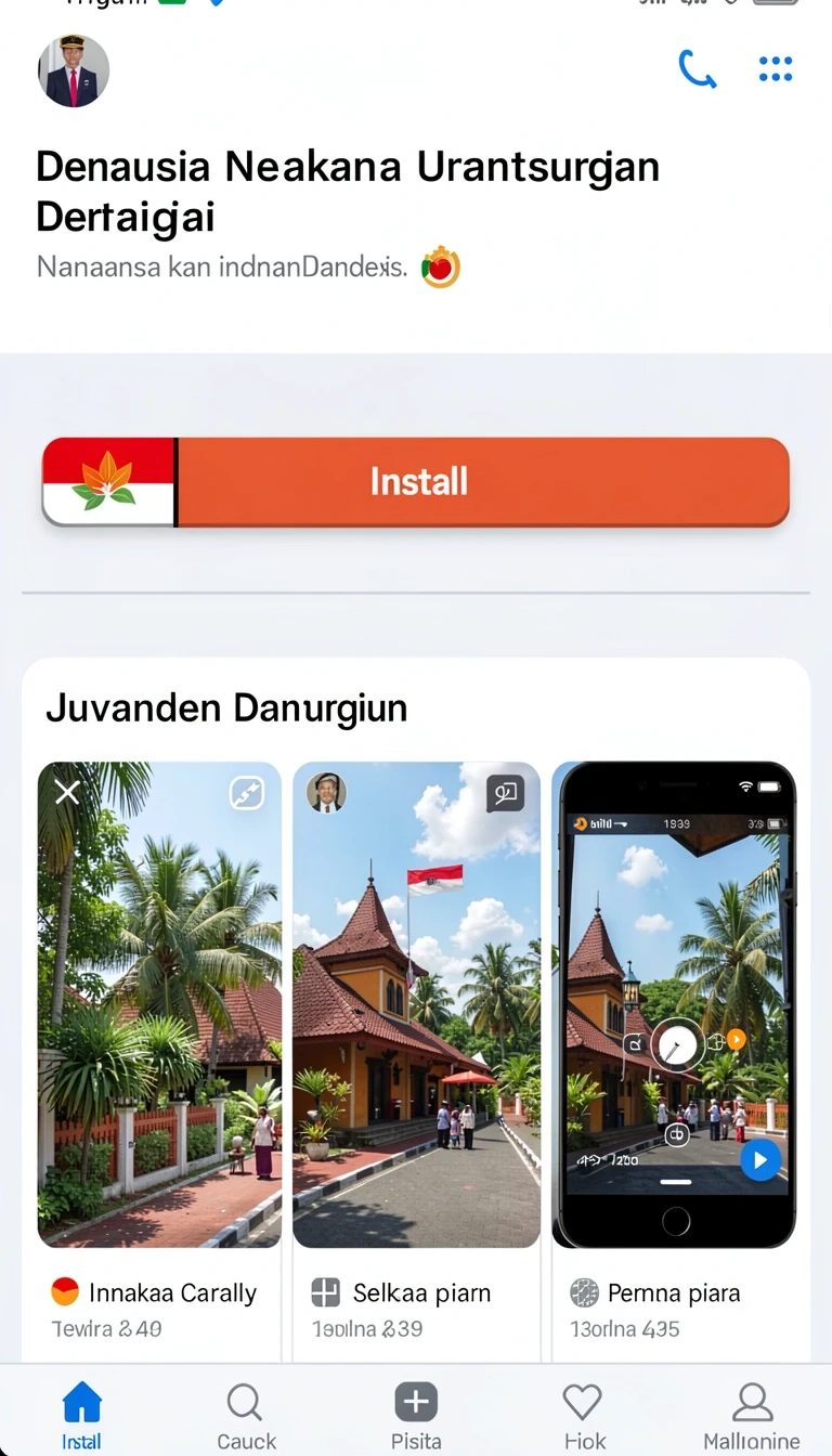 Tampilan utama aplikasi hebat33 Terbaru: Download APK dan Info Lengkap yang intuitif dan efisien.